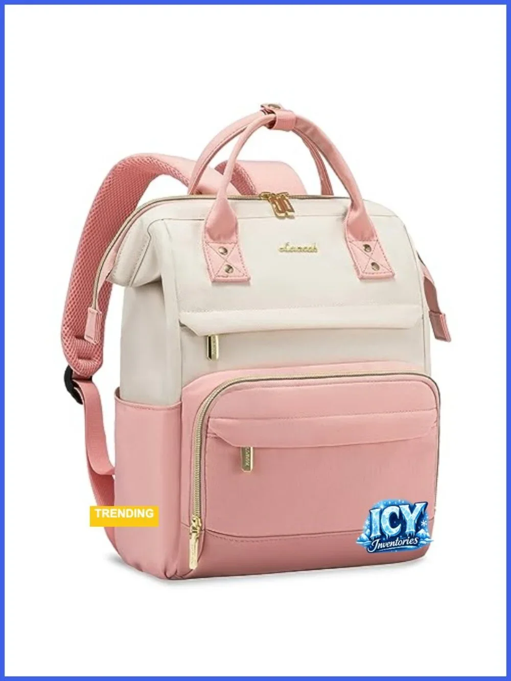 Women's Fashion Backpack Purse Small Laptop Backpack Lightweight Daypack Nylon